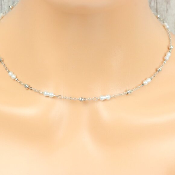 "Minimalist Necklace Chain, Elegant Jewelry for Women & Girls | MLCRC2143 - Picture 8 of 10